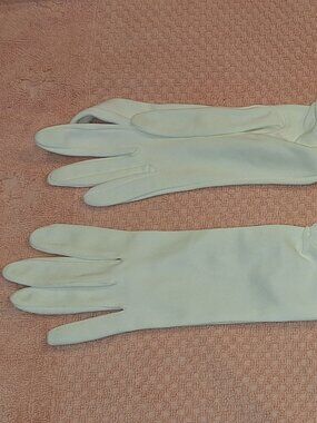 White Long Formal Gloves